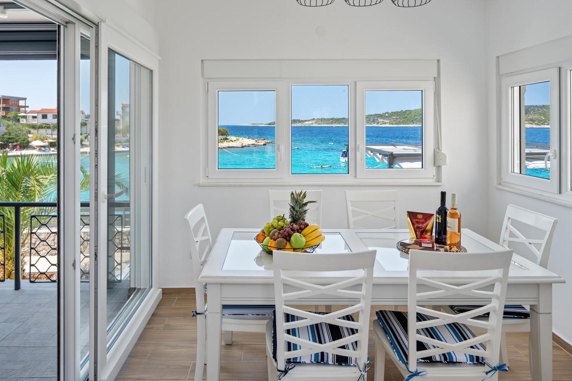 Seaside House For Families With Children Kanica, Rogoznica - 16304 Экстерьер фото